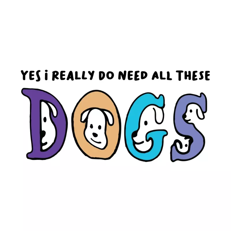 Bark & Purr: Need All the Dogs | Sweat Shirt Bark & Purr: Need All the Dogs | Sweat Shirt