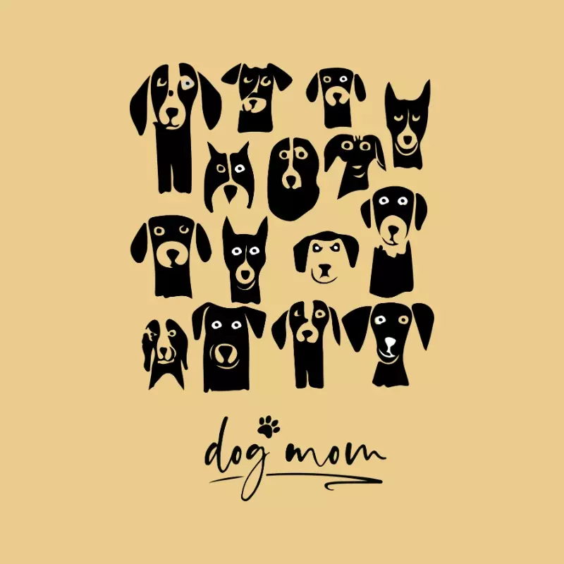 Bark & Purr: Doggy Dozen  | Supima T-Shirt