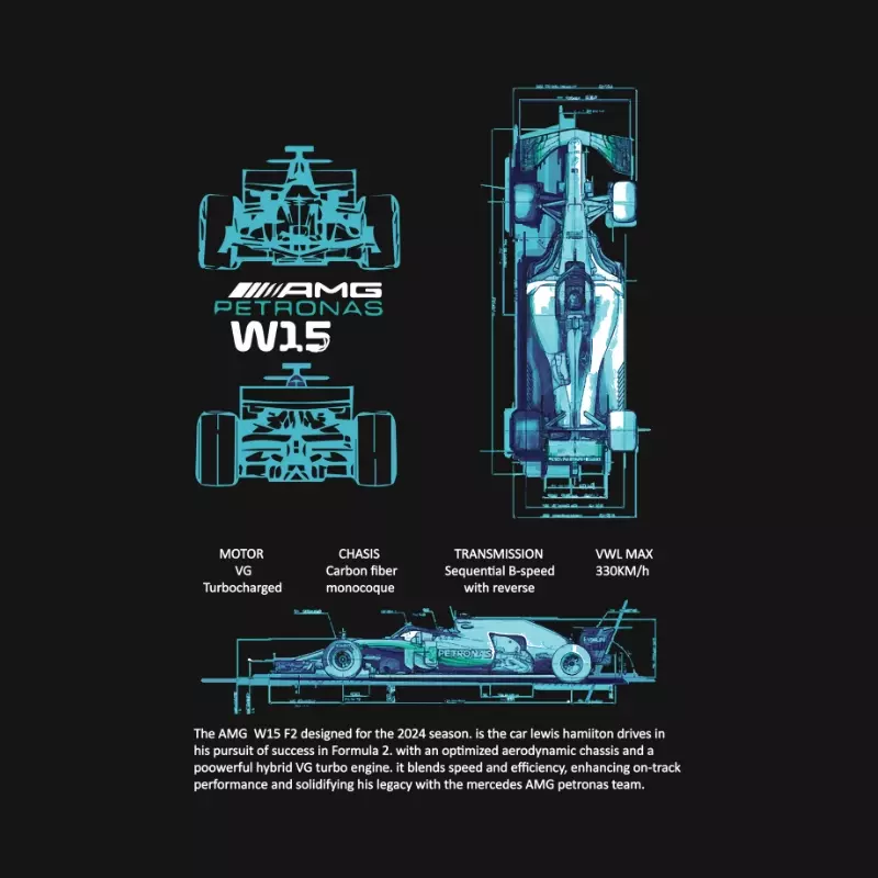 Race Circuit: Lewis Hamilton | Oversized T-Shirt