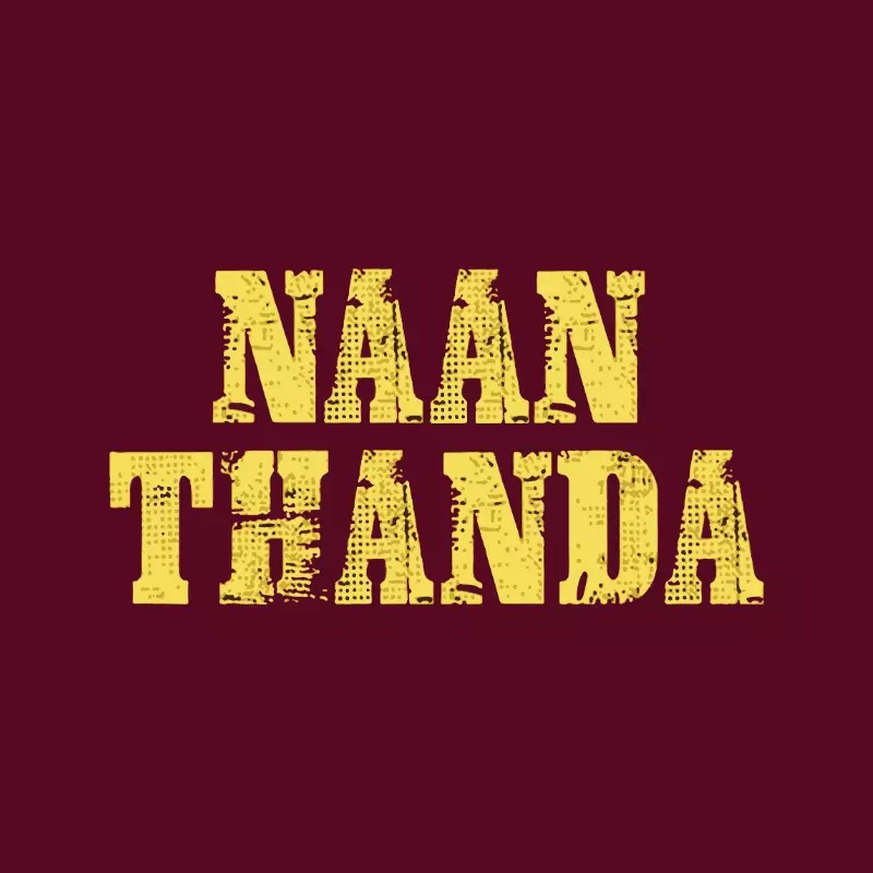 Tamil Dialoge Drip: Naan Than Da Leo | Oversized T-Shirt