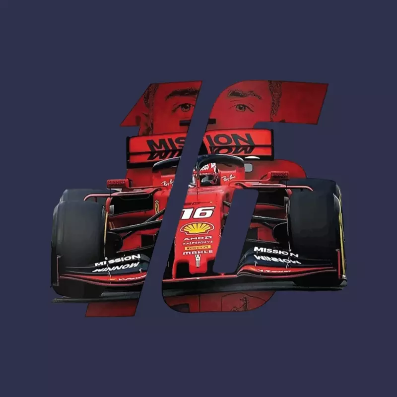 Race Circuit: Charles Leclerc | Oversized T-Shirt