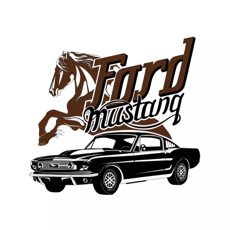 Rev & Ride: Mustang legacy | Oversized T-Shirt