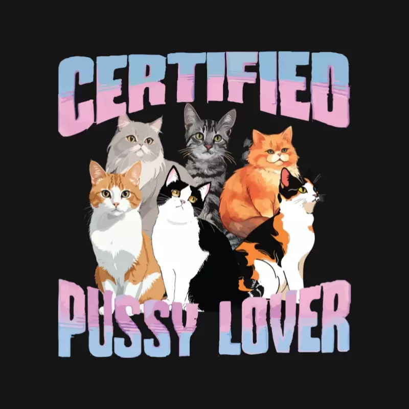 Black Comedy: Pussy Lover | Sweatshirt