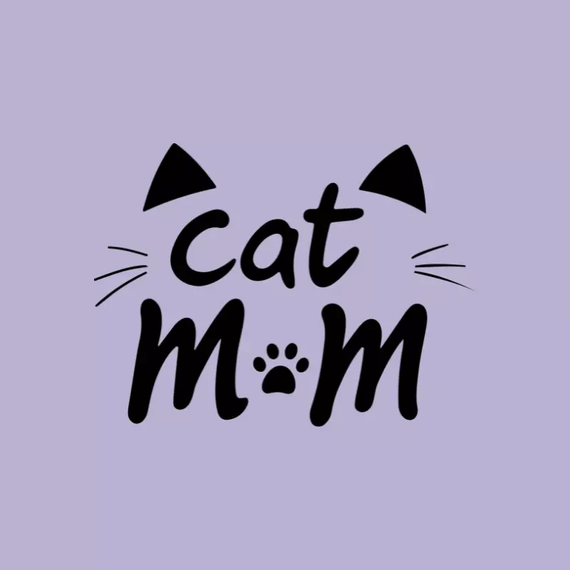 Bark & Purr: Cat Mom |  Supima T-Shirt