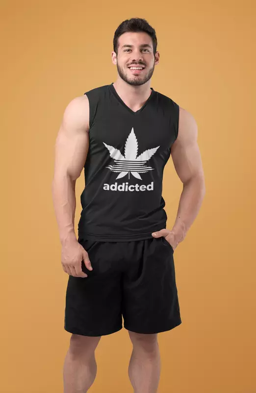 Trippy Tales: Addicted Leaf | gym vest