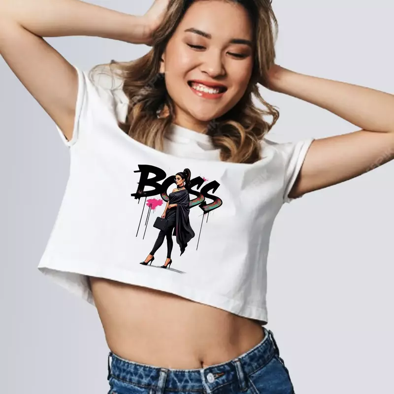 Mischief: Desi Boss T-Shirt | Crop Top