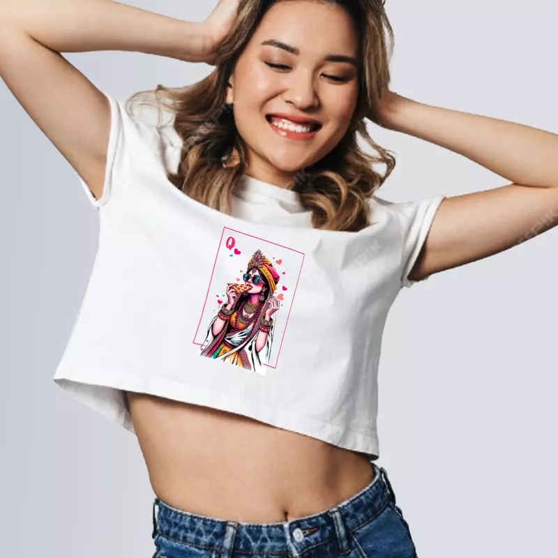 Mischief: Queen of Hearts T-shirt | Crop Top