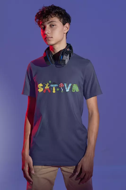 Trippy Tales: Sativa Bliss | Supima T-Shirt