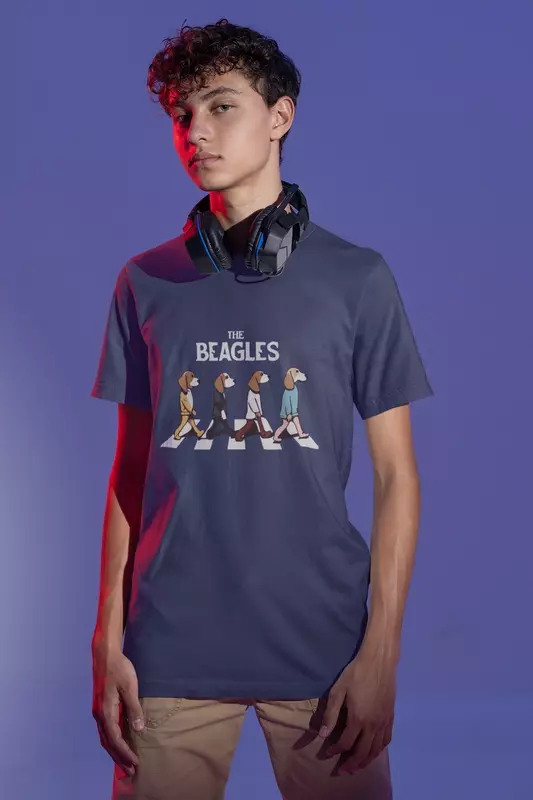 Bark & Purr: The Beagles | Supima T-Shirt