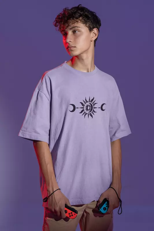 Trippy Tales: Third Eye Peace | Oversized T-Shirt