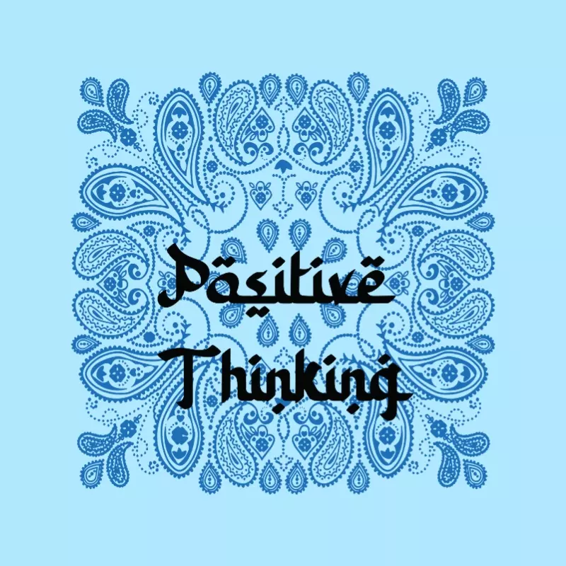 Stamped Souls:Positive thinking |  Oversized T-Shirts