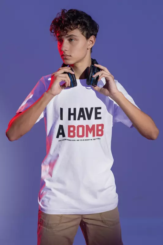 Black Comedy: Bomb | Supima T-Shirt