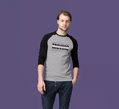 CANBERRA CLOTHING: Grey Black | Full Sleeves