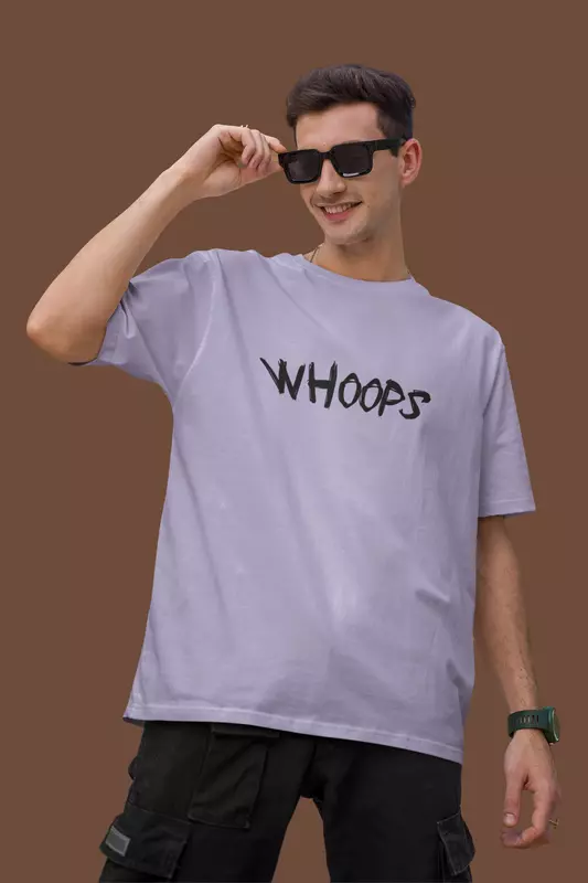 Bloopers: Whoops drop | Perfectly imperfect | Oversized T-Shirt